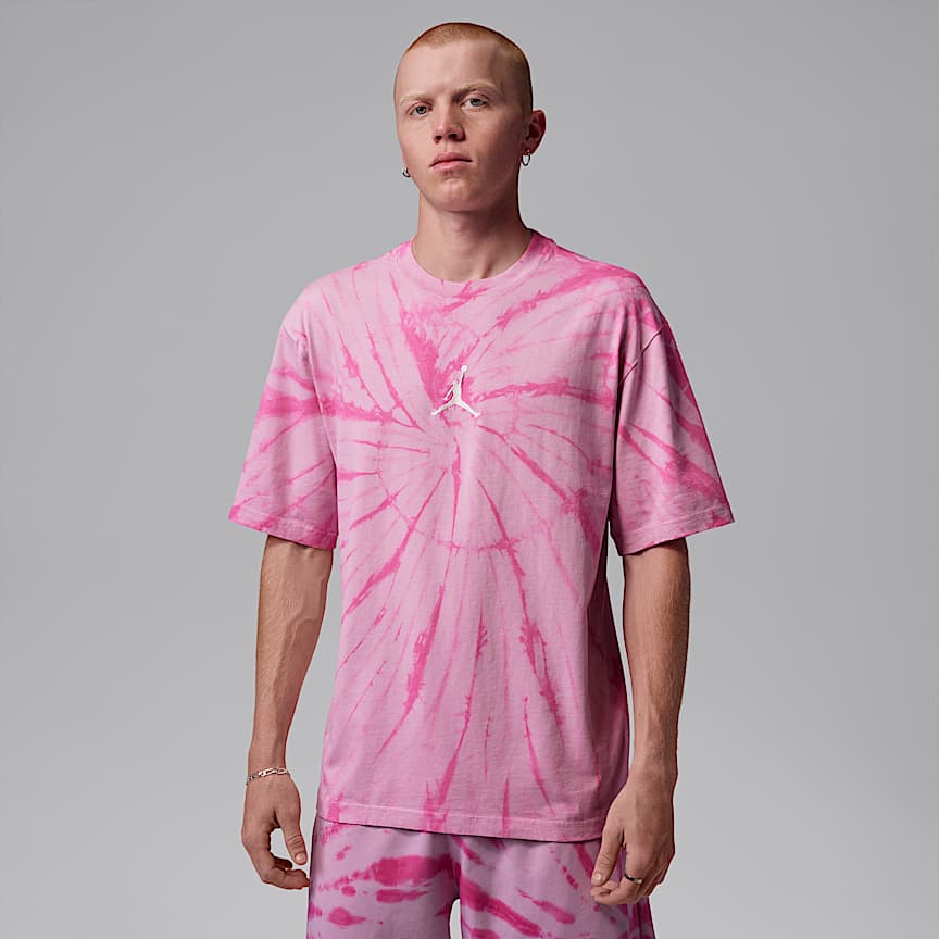 Jordan Brooklyn Fleece Men's Tie-Dye Festival Shorts. Nike ID